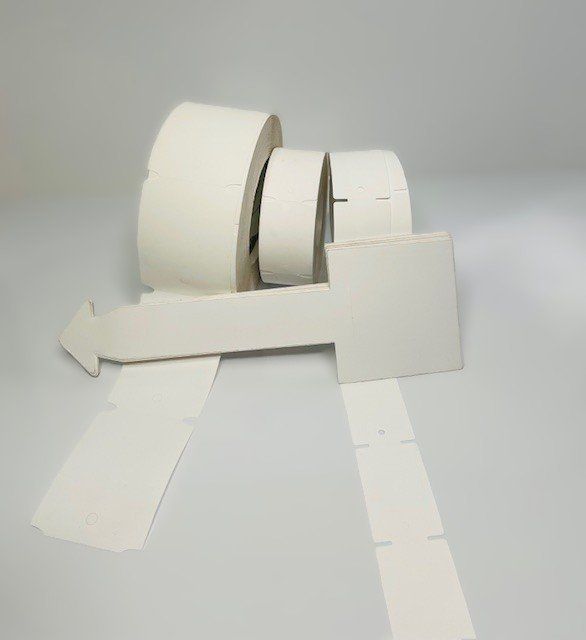 etiquetas sin adhesivo