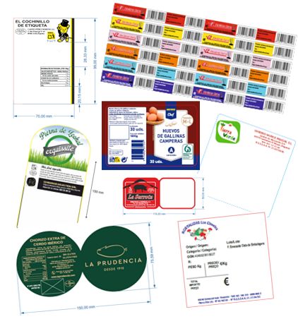 Etiquetas adhesivas en Segovia