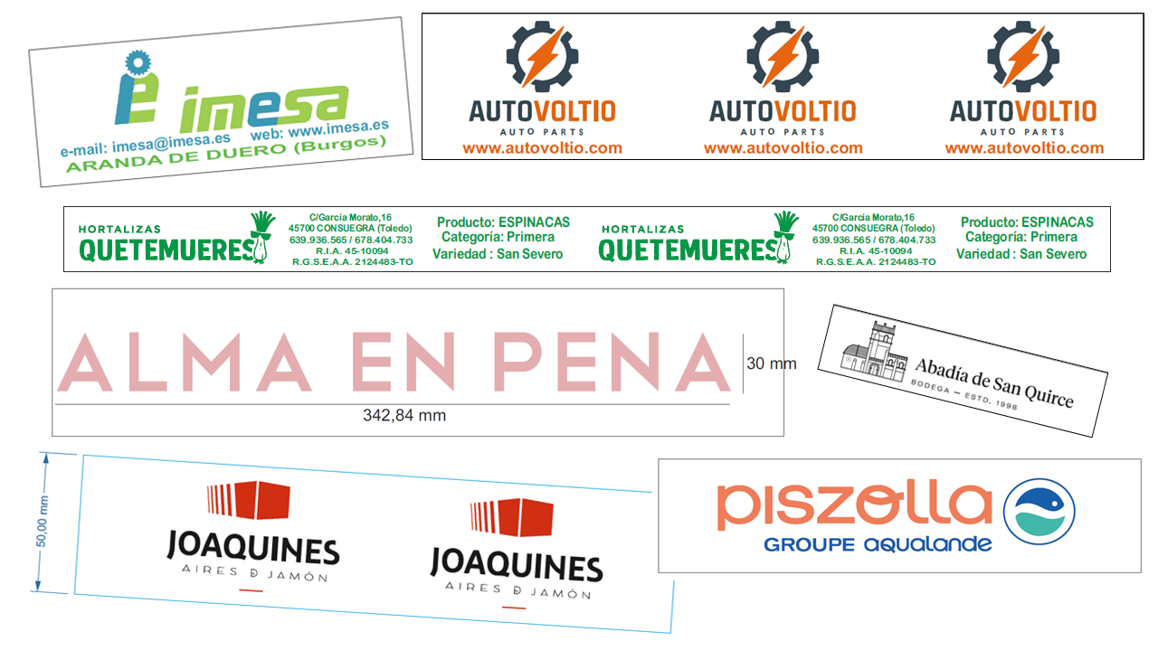 &uacute;ltimos trabajos cinta ahesiva impresa precinto para cajas