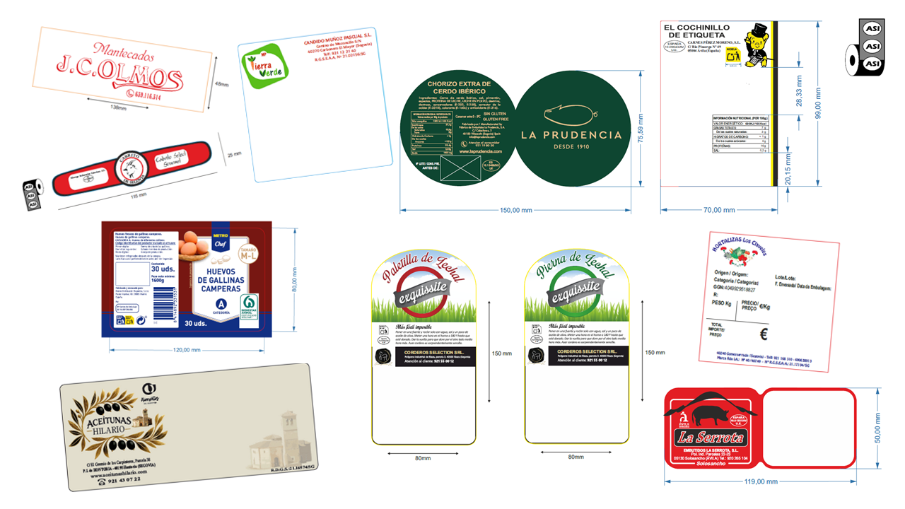 ultimos trabajos etiquetas productos gran calidad