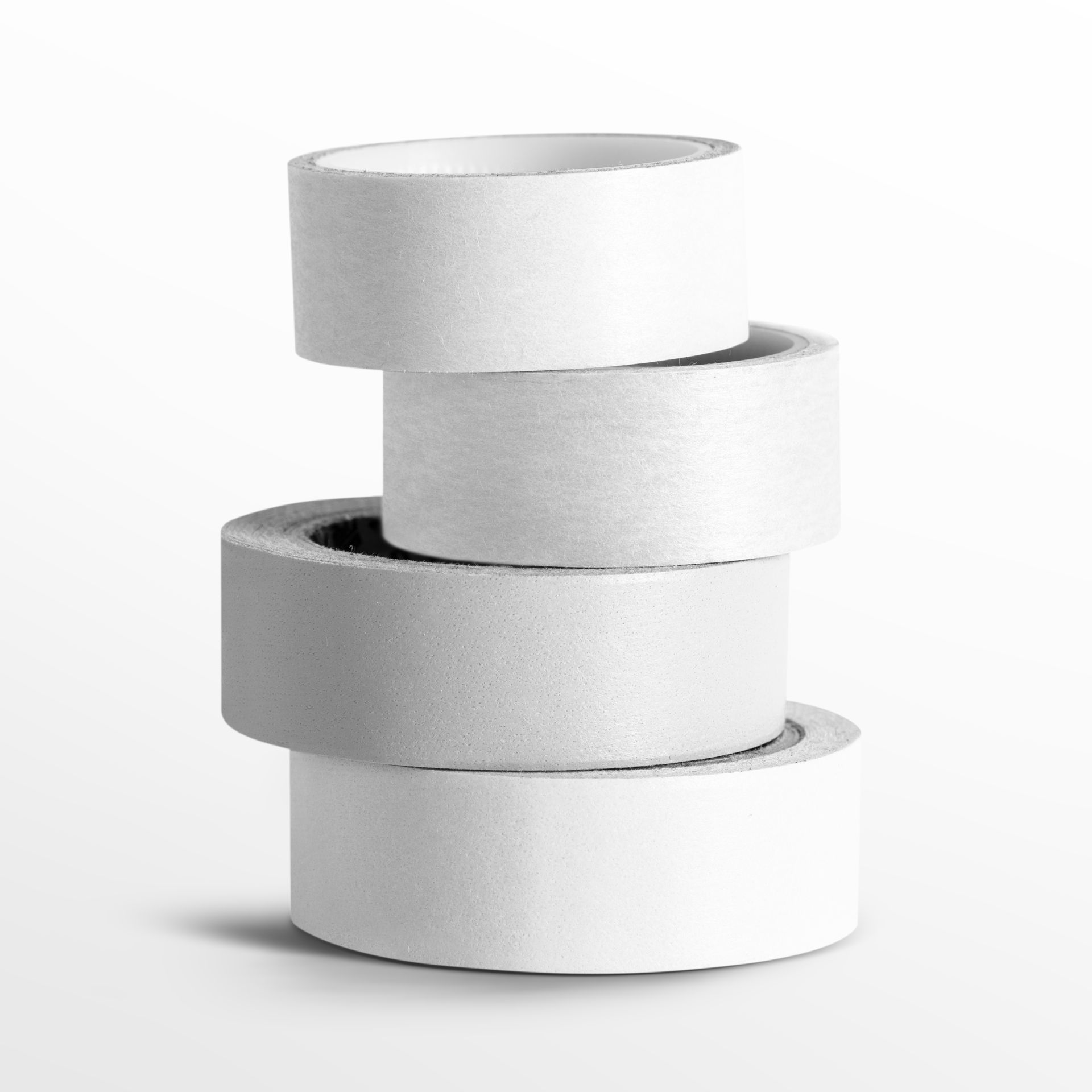 Cinta adhesiva blanca PVC